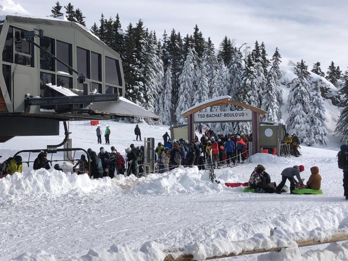 Charmant Studio Cabine Cocoon A 100 M Des Pistes ฌ็องรุส ภายนอก รูปภาพ