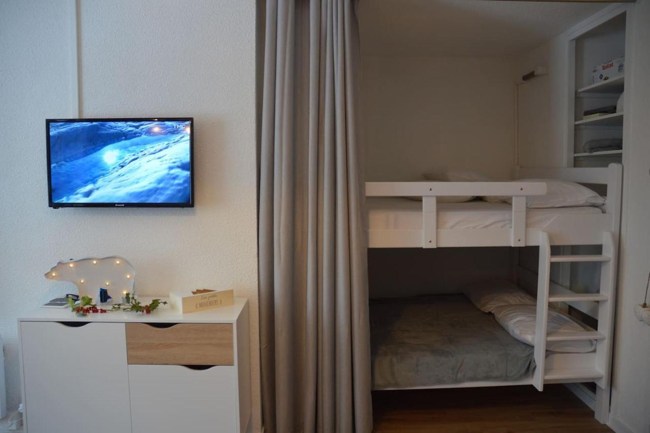 Charmant Studio Cabine Cocoon A 100 M Des Pistes ฌ็องรุส ภายนอก รูปภาพ